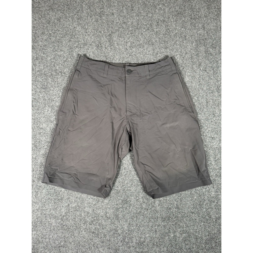 Rapha Shorts Mens Small Gray‎ All Day Cycling Commuter Stretch Nylon 10"